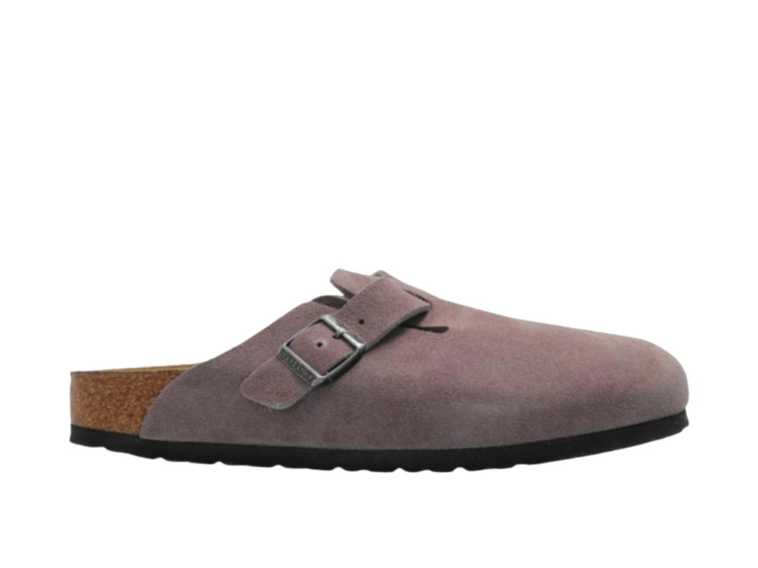 Birkenstock Birkenstock Boston Slippers Faded Purple