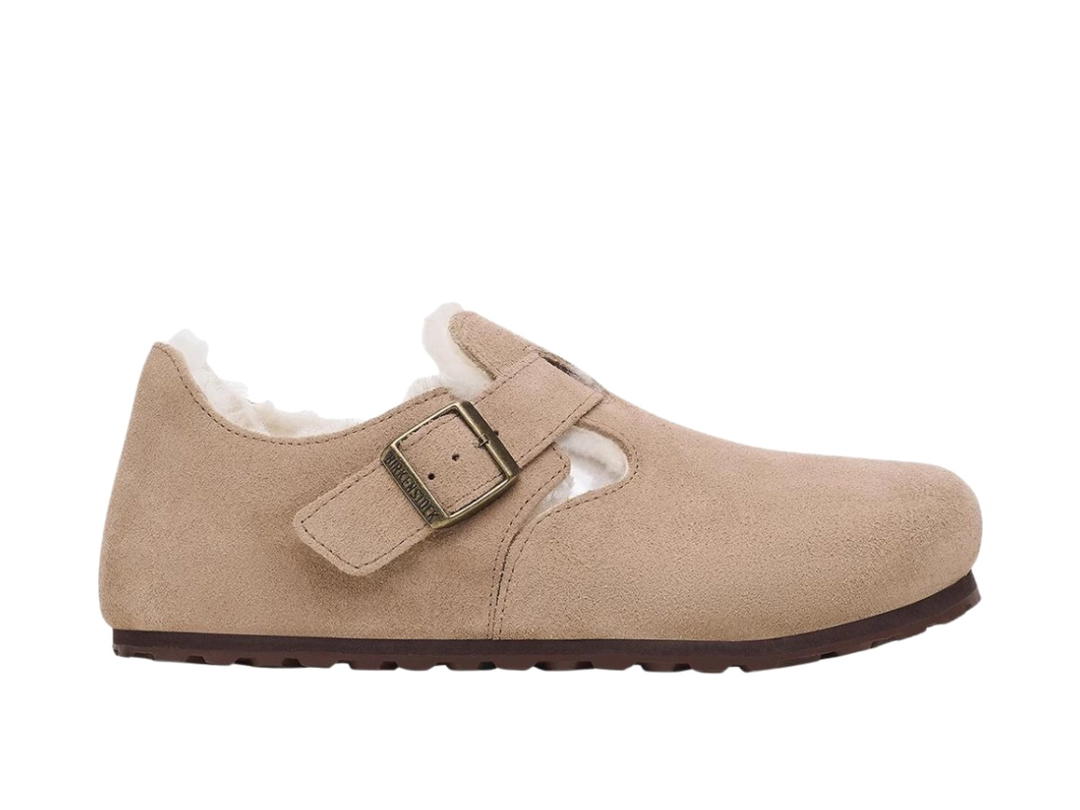 Birkenstock Birkenstock London Shearling Low-Top Casual Sand