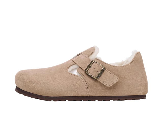 Birkenstock Birkenstock London Shearling Low-Top Casual Sand - view 2