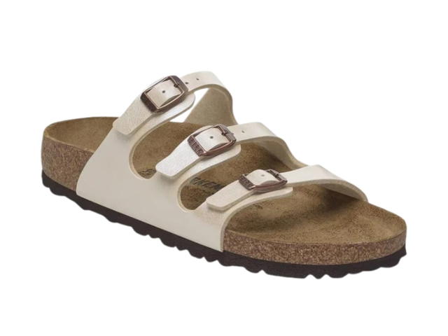 Birkenstock Birkenstock Florida Birko-Flor Graceful Pearl White - view 2