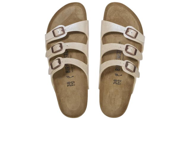 Birkenstock Birkenstock Florida Birko-Flor Graceful Pearl White - view 3