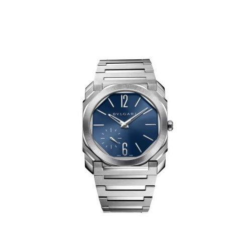 Bvlgari Bvlgari Octo Finissimo S Stainless Steel / Blue / Bracelet