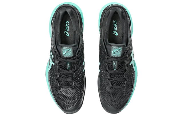 Asics Asics Court FF3 Black Aurora Green - view 5