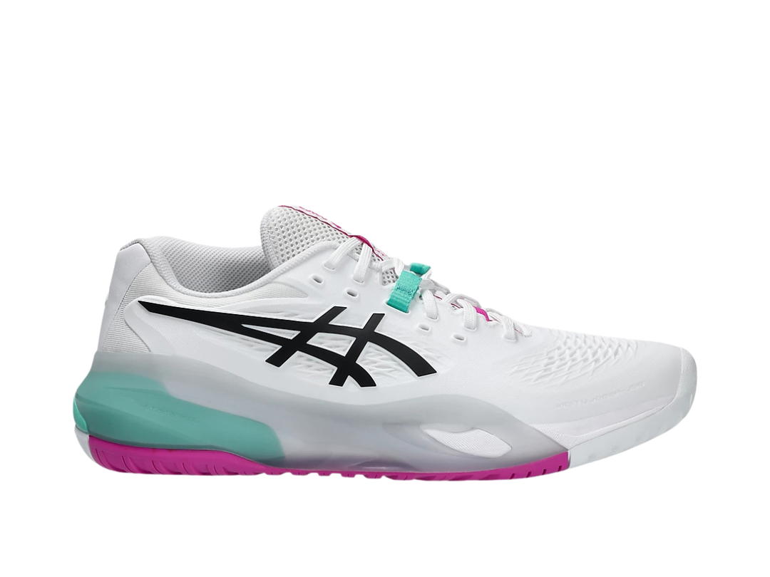 Asics Asics Gel-Resolution x Wide White Aurora Green