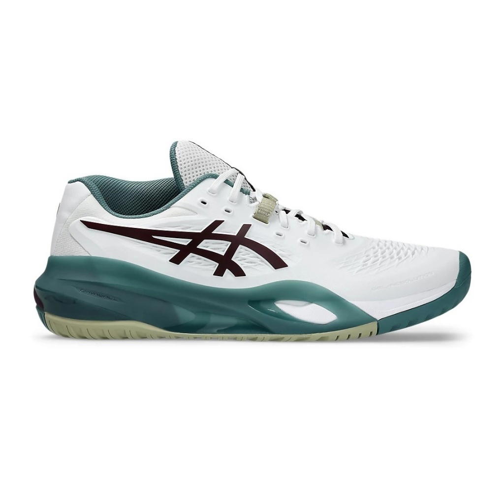 Asics Asics Gel-Resolution X Wide White Green