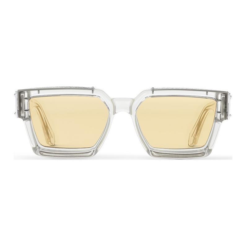 Louis Vuitton Louis Vuitton Square Sunglasses Men's Transparent