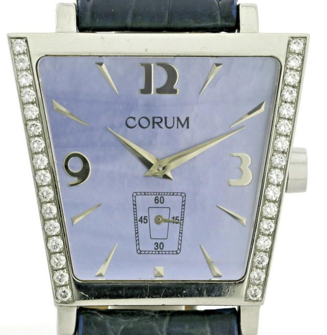 Corum Corum Big Trapeze Diamonds Stainless Steel Mother of Pearl Dial 40mm - view 1