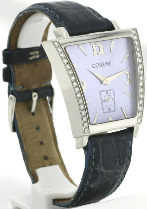 Corum Corum Big Trapeze Diamonds Stainless Steel Mother of Pearl Dial 40mm - view 2