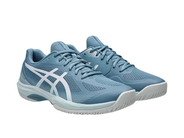 Asics Asics Court Hunter FF Saba Blue White - view 3