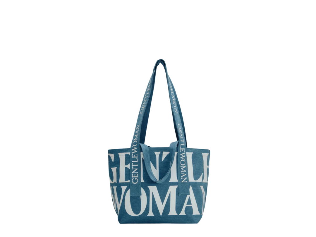Gentlewoman Gentlewoman Gw Hollywood Tote Bag Blue
