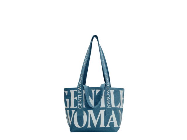 Gentlewoman Gentlewoman Gw Hollywood Tote Bag Blue - view 1