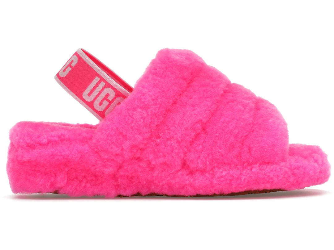 UGG UGG Fluff Yeah Slide Taffy Pink (Women's)