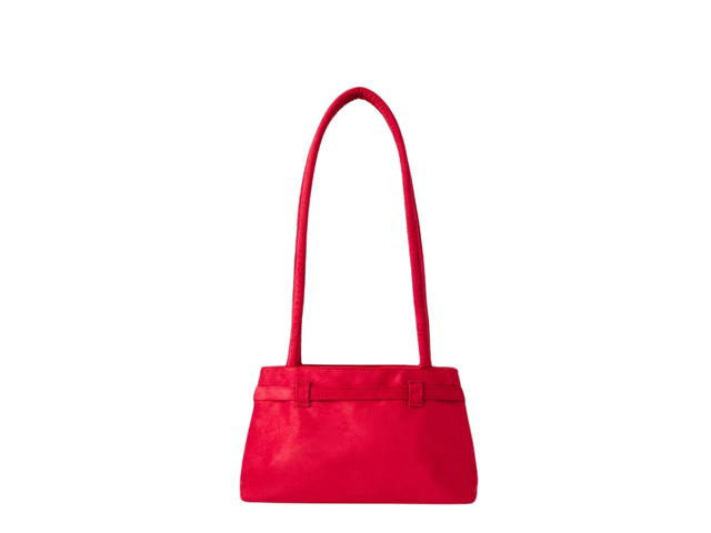 Gentlewoman Gentlewoman Suede Ballerina Bag Red - view 2