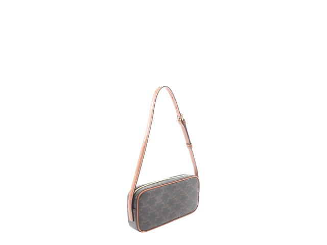 Celine Celine Mini Triomphe Shoulder Bags Tan Rainbow - view 2