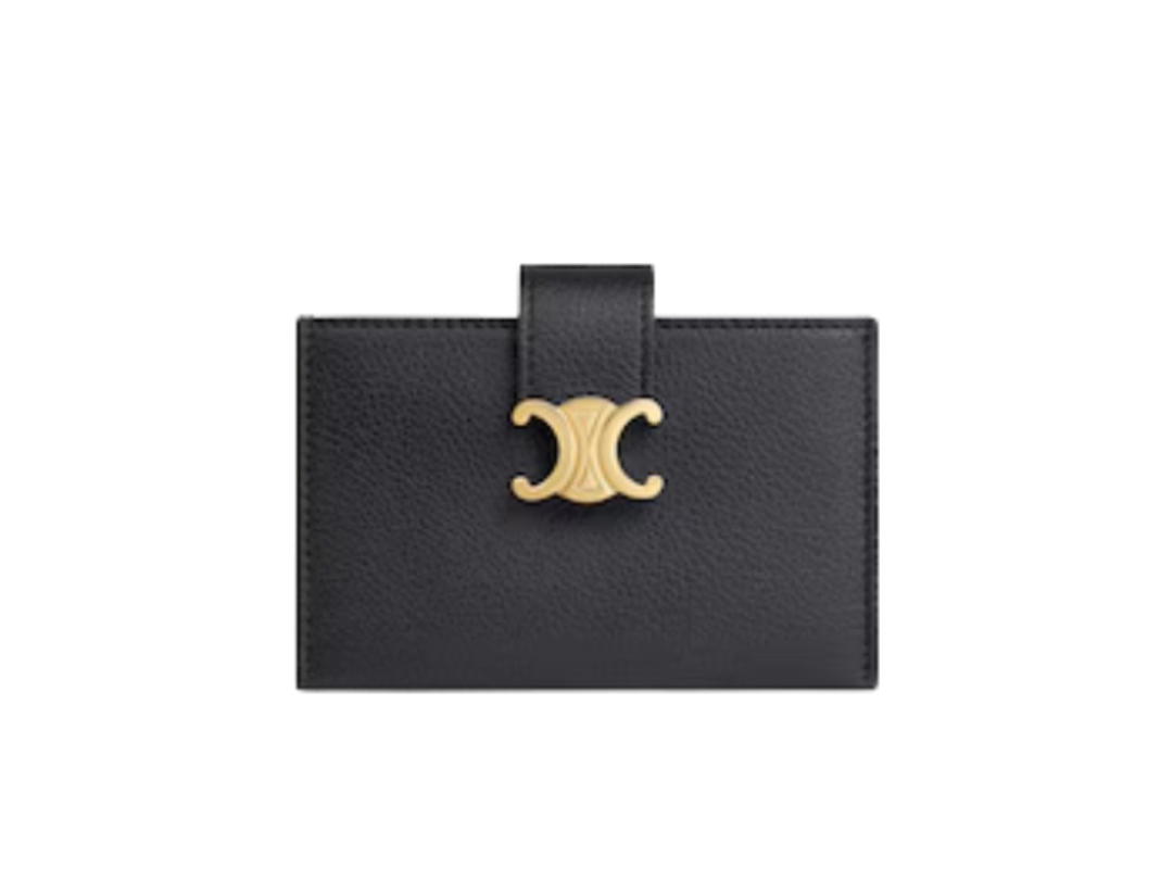 Celine Celine Accordeon Card Holder Nino Black