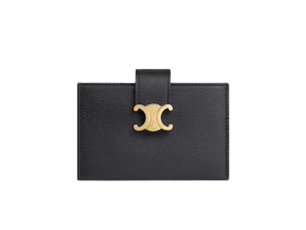 Celine Celine Accordeon Card Holder Nino Black