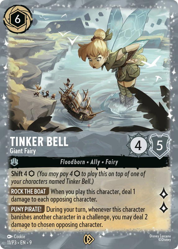 Disney Lorcana Disney Lorcana Tinker Bell Giant Fairy Promo [11/P3] Promo Expansion 3 (EN)