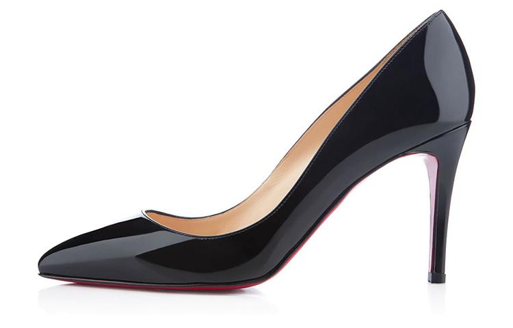 Christian Louboutin Christian Louboutin Pigalle 85mm Pump Black Patent Leather Women's