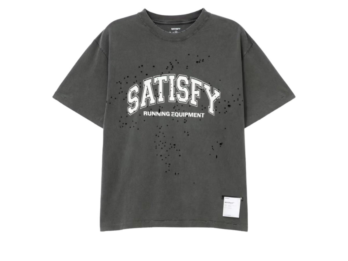 Satisfy Satisfy Mothtech T‑shirt With Satisfy Running Equipment Logo