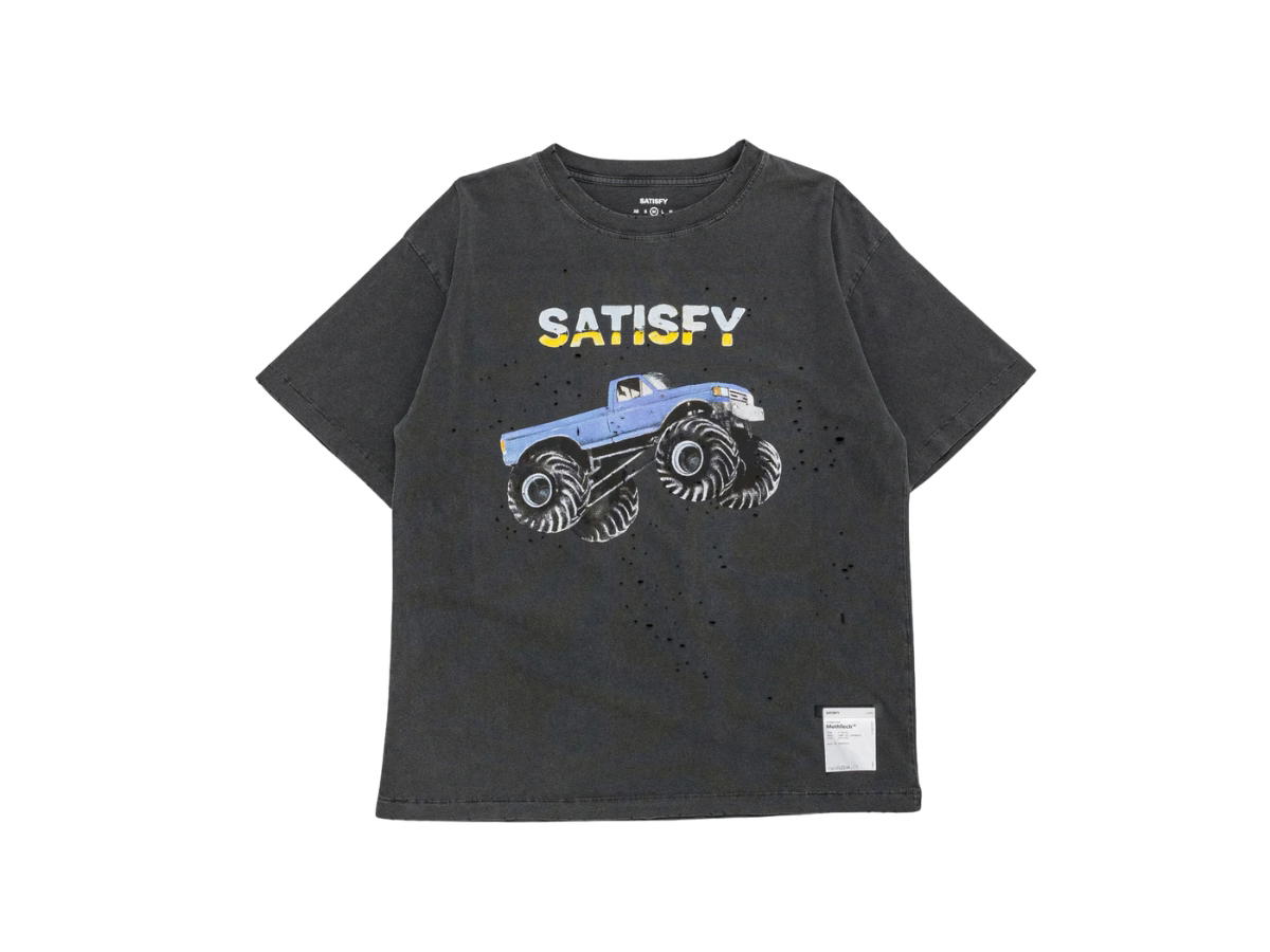 Satisfy Satisfy MothTech Monster Truck T-Shirt Aged Black