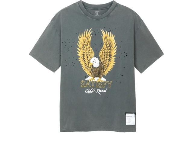 Satisfy Satisfy Mothtech T-shirt Off Road Faded Black - view 1