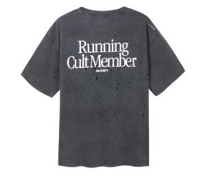Buy Satisfy Mothtech T-Shirt Aged Black at Sasom – Authentic and Ready to Ship