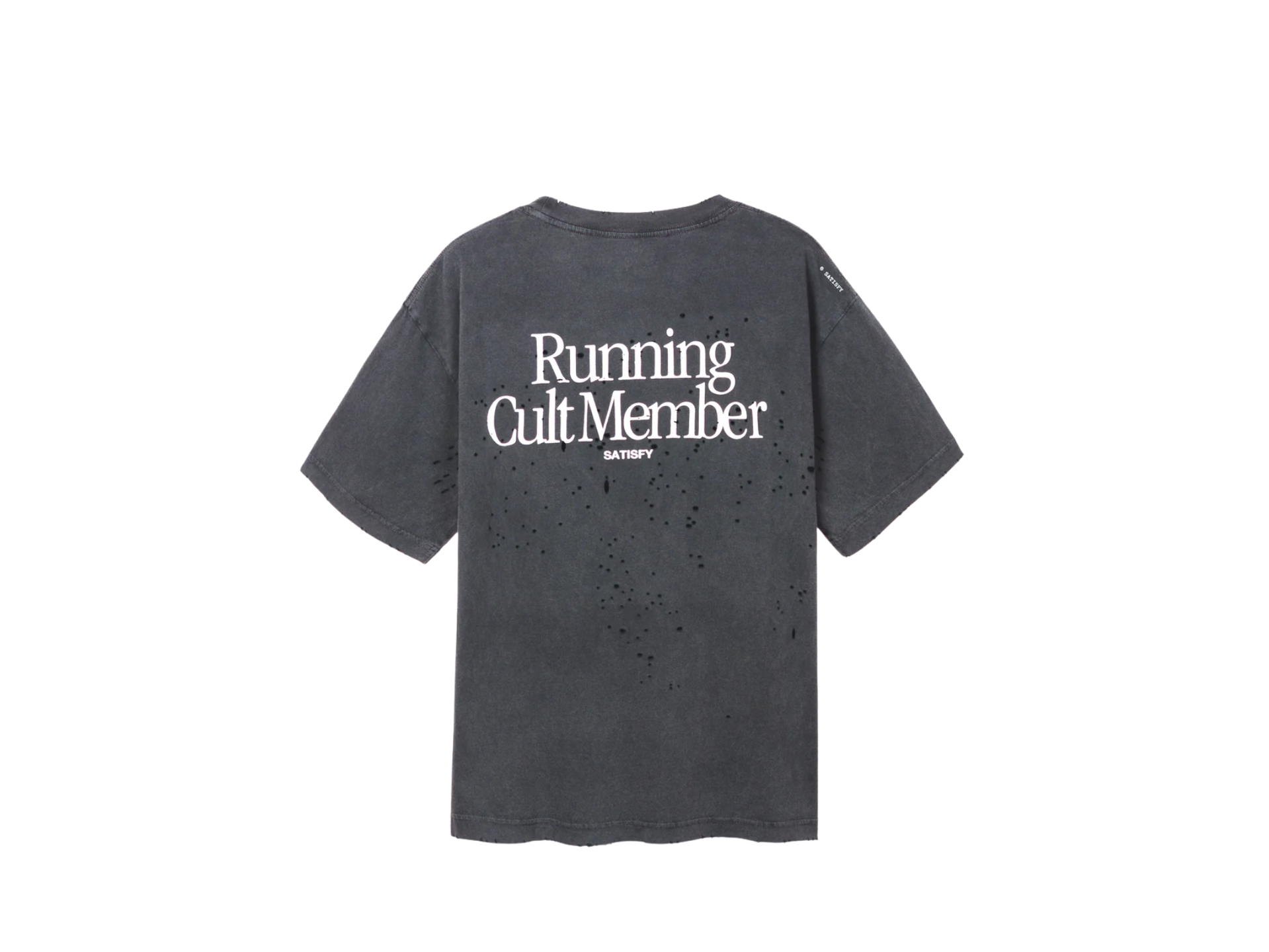Satisfy Satisfy Mothtech T-Shirt Aged Black