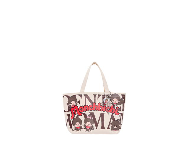 Gentlewoman Gentlewoman Playdate With Monchhichi Tote Bag White - view 1