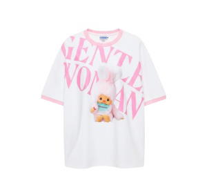 Buy Gentlewoman Chimutan Oversized Tee Pink at Sasom – Authentic and Ready to Ship