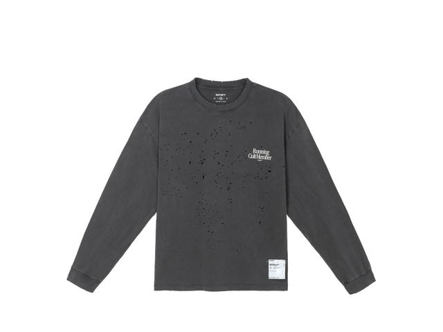 Satisfy Satisfy MothTec Long Tee Aged Black - view 1