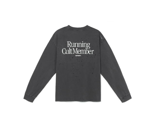 Satisfy Satisfy MothTec Long Tee Aged Black - view 2