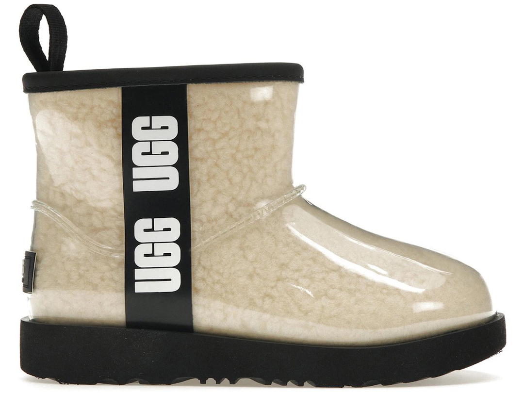 UGG UGG Classic Clear Mini II Boot Natural Black (Kids)