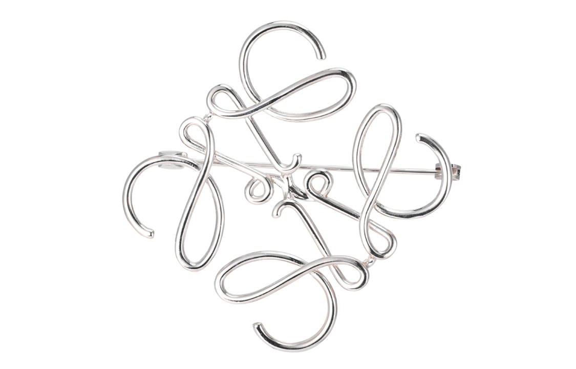 Loewe Loewe Anagram Brooch