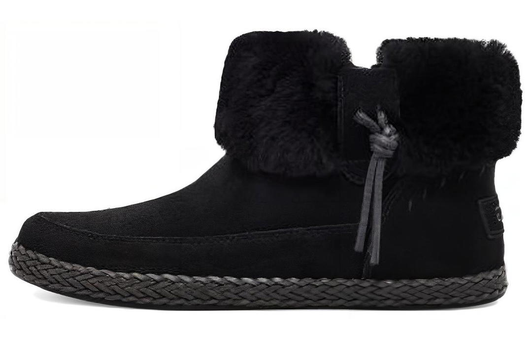 UGG UGG Elowen Fleece Lined Snow Boots Black Women's
