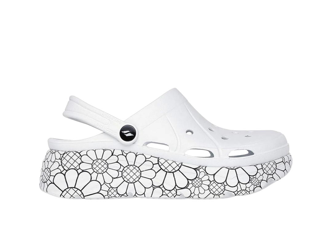 Skechers Skechers Foamies Max Cushioning In Bloom White Black