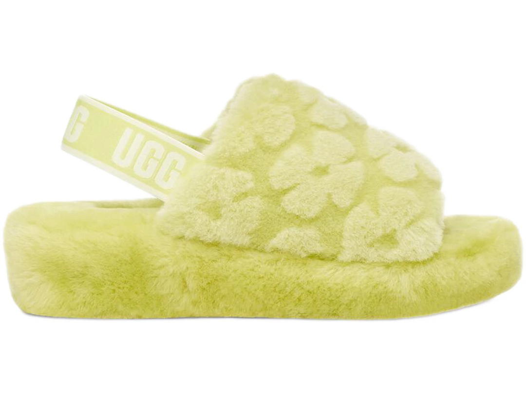 UGG UGG Fluff Yeah Poppy Slide Pollen Poppy (Women's)