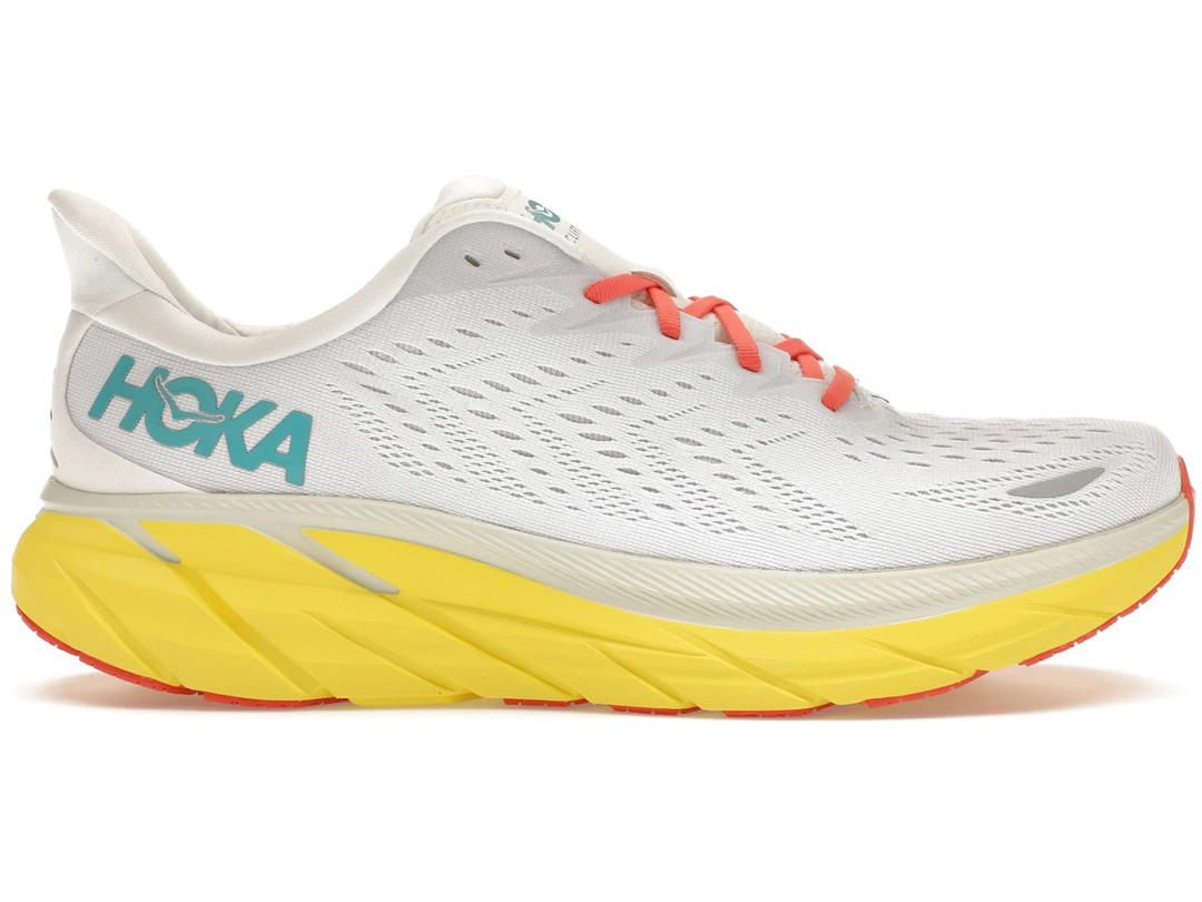 Hoka Hoka One One Clifton 8 Blanc De Blanc Illuminating Yellow