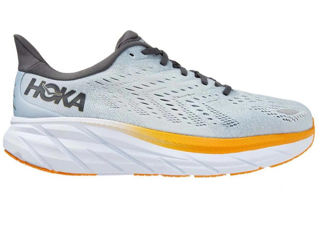 Hoka Hoka One One Clifton 8 Blue Fog Orange