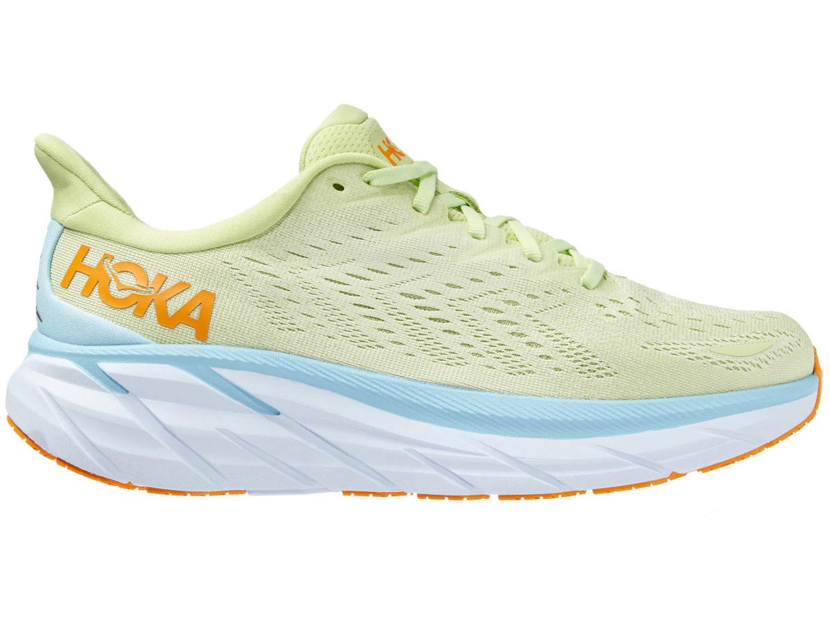Hoka Hoka One One Clifton 8 Butterfly Yellow Summer Song