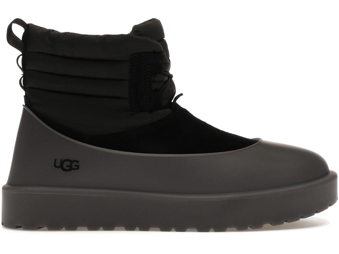 UGG UGG Classic Mini Lace-Up Weather Boot Black