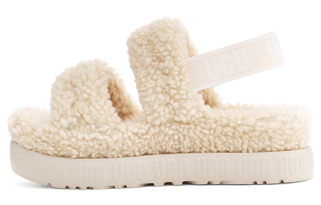 UGG UGG Oh Fluffita Outdoor Open Toe Flat Heel Sports Sandals Women's