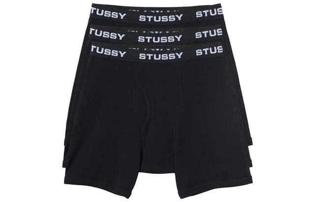 Stussy Stussy Boxer Briefs 3 Pack - Black - view 1