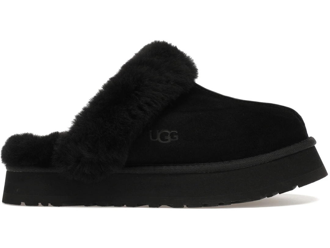 UGG UGG Disquette Slipper Black (Women's)
