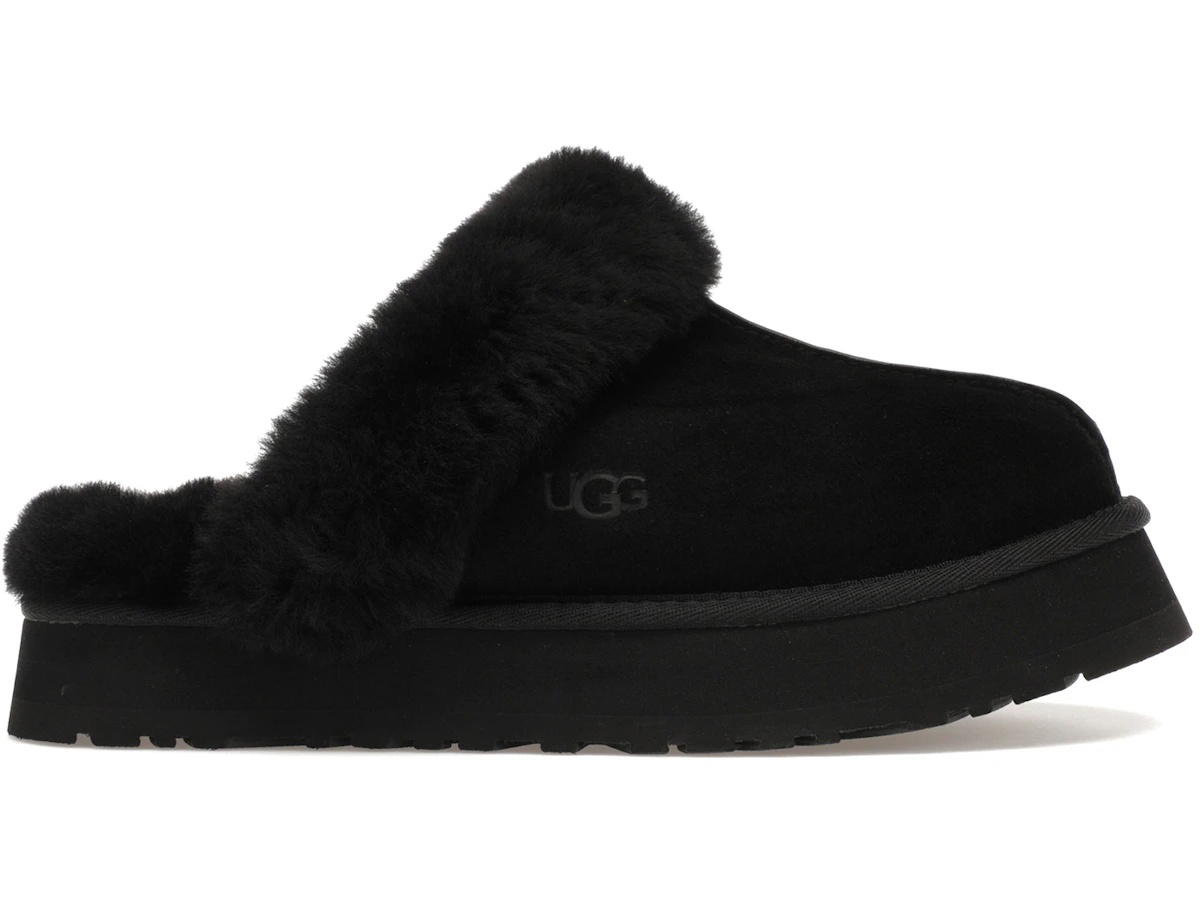 UGG UGG Disquette Slipper Black (Women's)