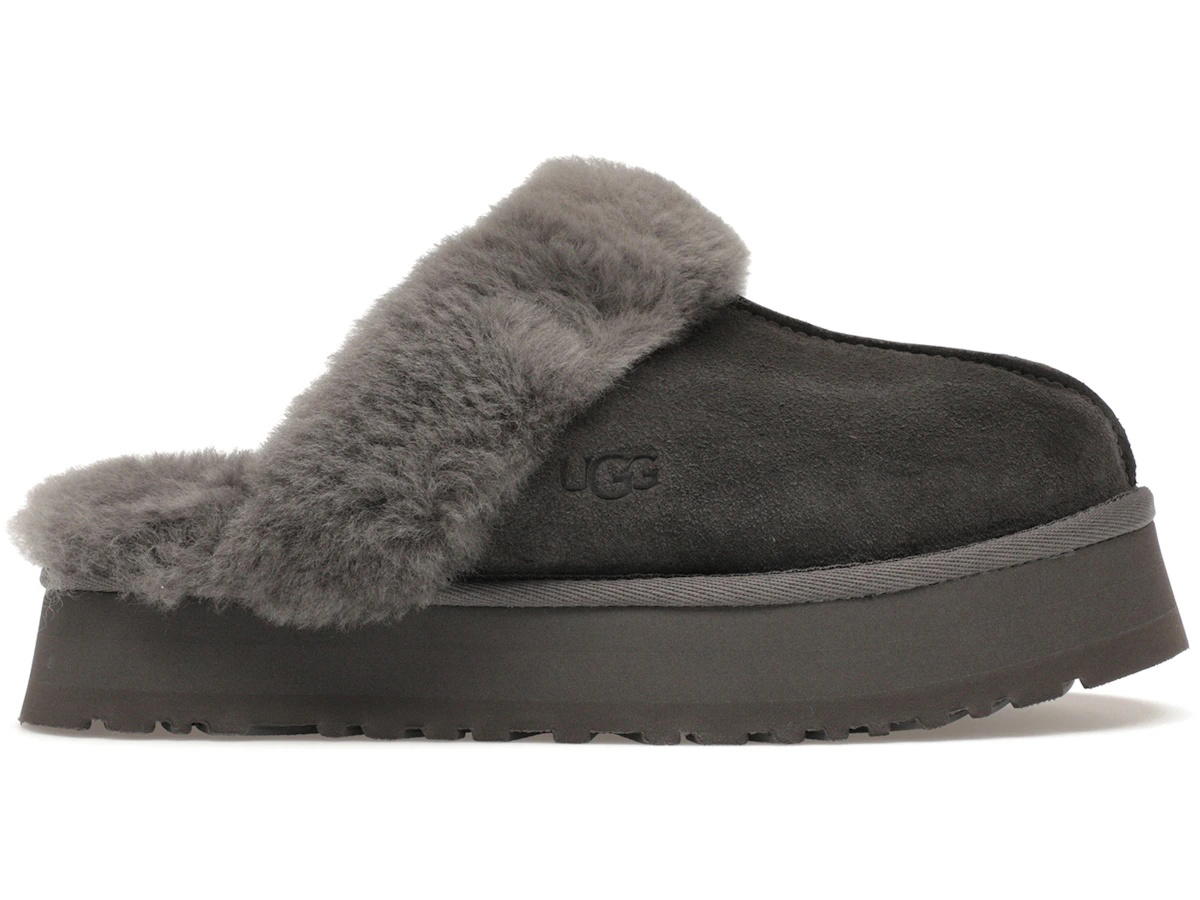UGG UGG Disquette Slipper Charcoal (Women's)