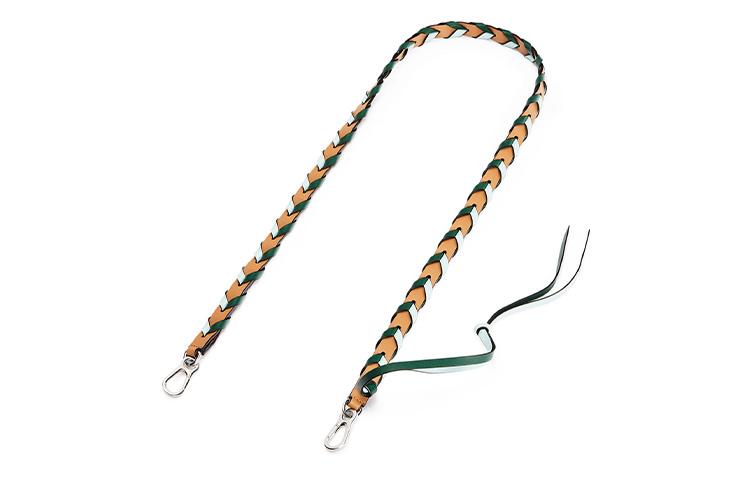 Loewe Loewe Cow Leather Bag Straps Women's Amber/Mint