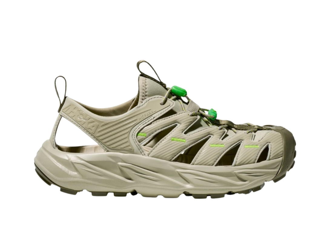 Hoka Hoka Hopara Oyster Mushroom Neon Lime