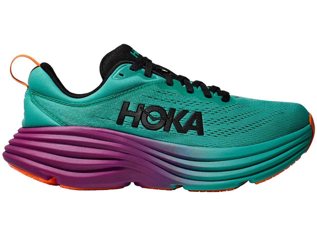 Hoka Hoka One One Bondi 8 Electric Aqua Black