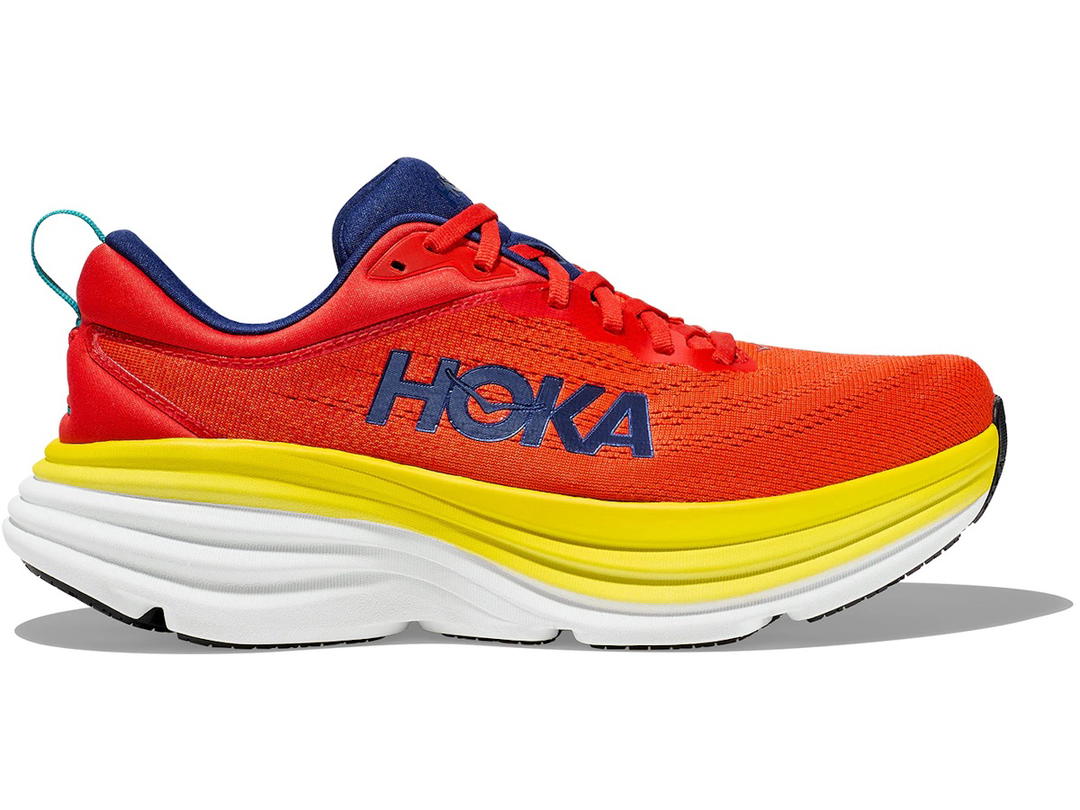 Hoka Hoka One One Bondi 8 Red Alert Flame