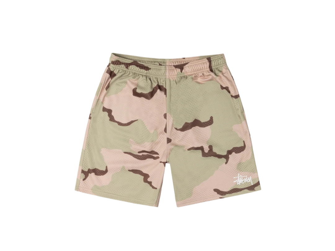 Stussy Stussy Basic Mesh Short Sand Camo